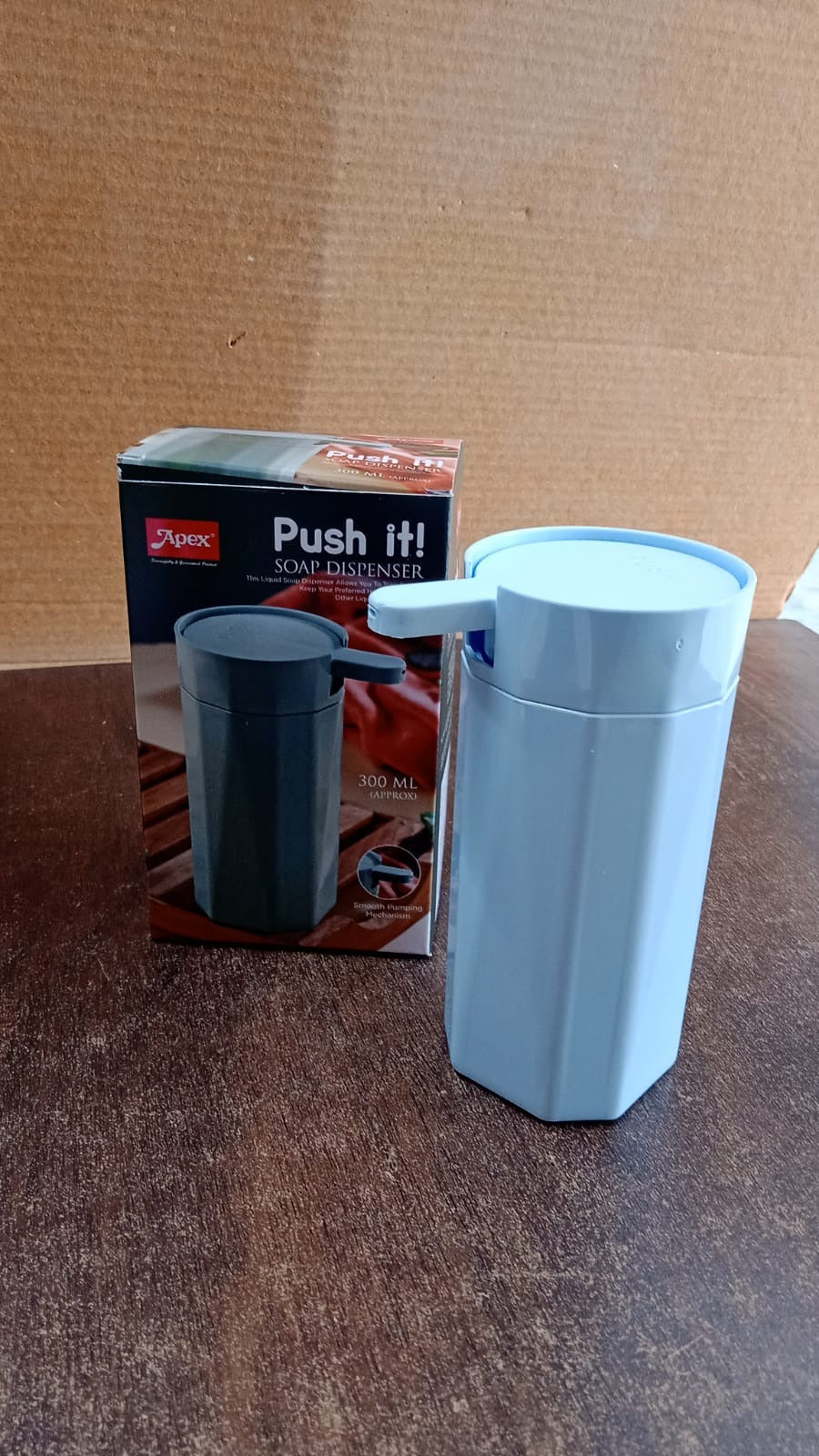 Apex Push It Soap Dispenser Approx 300ml (1 Pc) Apex Push It Soap Dispenser Approx 300ml (1 Pc)